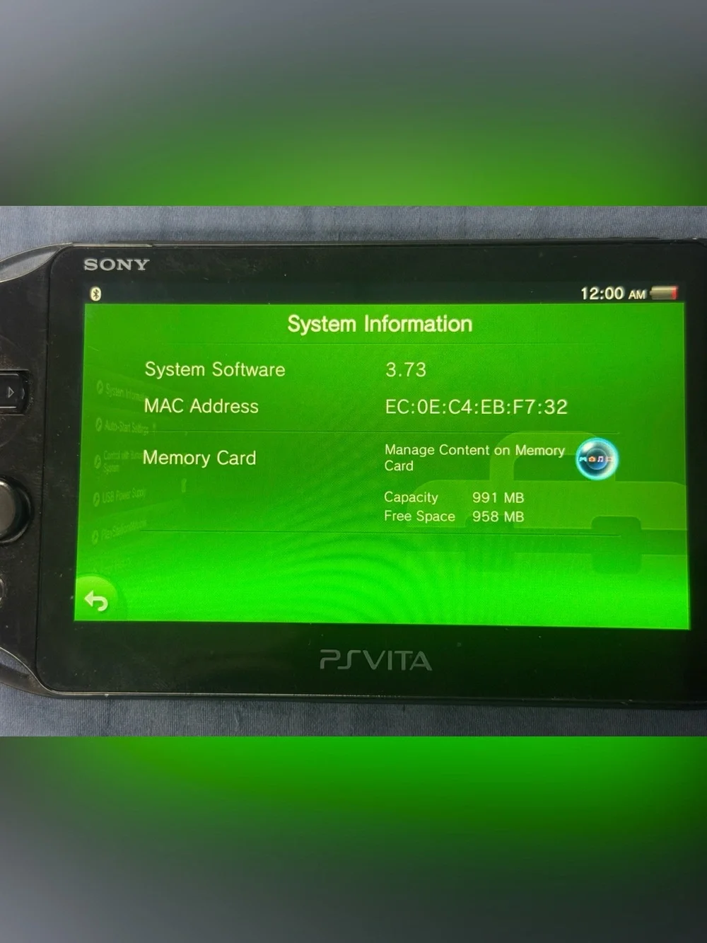 Sony ps vita
